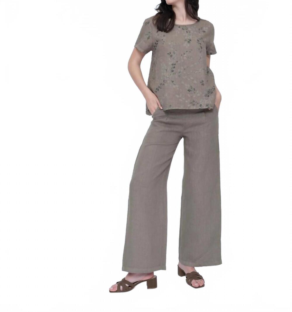 NEW ALEMBIKA beacon trousers in latte